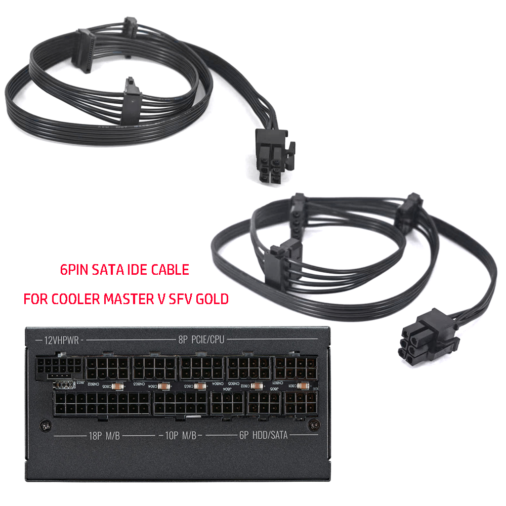 Sfx Modular Power Supply 850W Gold - 6PIN PCIE 3 * SATA Molex