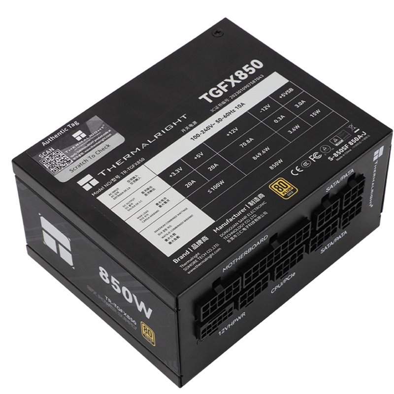 Thermalright TR-TGFX850 SFX Al - Sfx Modular Power Supply 850W Gold incelemesi ve fiyatı
