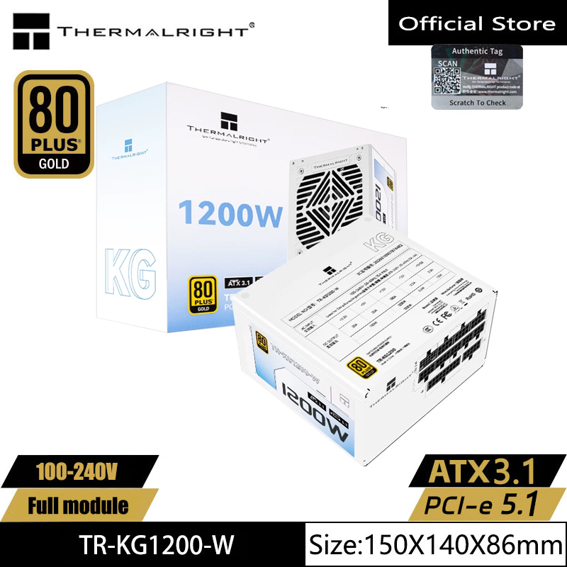 Thermalright TR-KG1200-W/1000- - 1000W White Modular Power Supply incelemesi ve fiyatı
